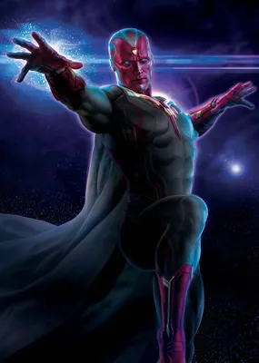 Скачать Vision Artwork 4k Marvel Iphone Wallpaper картинки