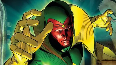 Обои комиксов Vision Marvel картинки