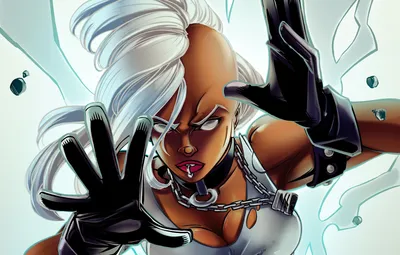 Обои девушка, Шторм, панк, Marvel Comics, Люди Икс, ororo munroe картинки на рабочий стол, раздел фантастика - скачать картинки