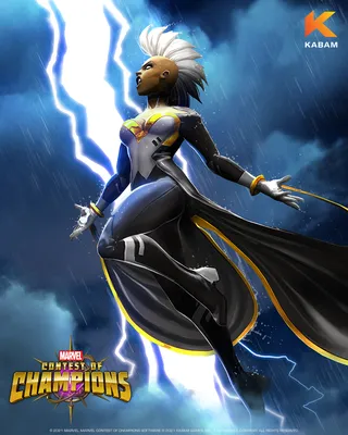 Marvel Contest of Champions в Твиттере: «В 1975 году Шторм дебютировала как первая женщина африканского происхождения, ставшая главным женским персонажем комиксов. картинки