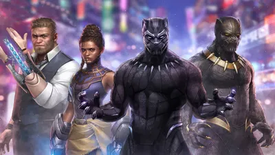 1242x2688 Marvel Black Panther Contest Of Champions Iphone XS MAX HD 4k обои, изображения, фон, фото и картинки картинки