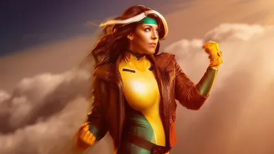 5120x2880 Rogue X Men Cosplay Girl 5k 5k HD 4k обои, изображения, фон, фото и картинки картинки