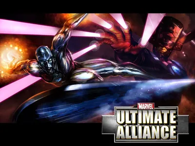 Мои бесплатные обои - Игры Обои: Marvel Ultimate Alliance - Silver Surfer картинки