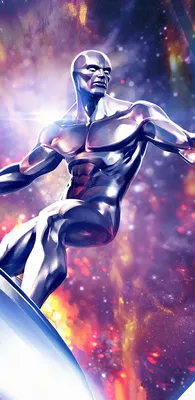 1440x2960 ​​Silver Surfer Marvel Битва чемпионов Samsung Galaxy Note 9,8, S9,S8,S8+ QHD HD 4k обои, изображения, фон, фото и картинки картинки