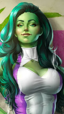 She-Hulk Fanart Wallpaper 4k Ultra HD ID:4358 картинки