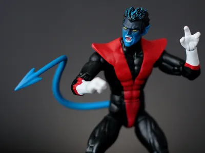 Ночной Змей | Nightcrawler в масштабе 6 дюймов Marvel Legends. Из… | Flickr картинки