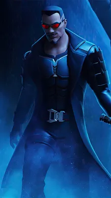 Скачать обои ID: 381477 / Видеоигра Fortnite Phone Wallpaper, Blade (Marvel Comics), 1080x1920 скачать бесплатно картинки