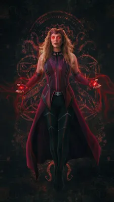 1440x2560 Wanda Vision Scarlet Witch Samsung Galaxy S6, S7, Google Pixel XL, Nexus 6,6P, LG G5 HD 4k Обои, Im… | Марвел, Feiticeira escarlate, Escarlate marvel картинки