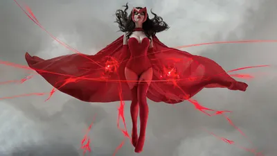 Scarlet Witch Marvel Comic Cosplay, HD Superheroes, 4k Wallpapers, Images, Backgrounds, Photos and Pictures картинки