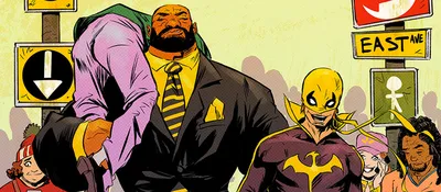 Ознакомьтесь с удивительным вариантом обложки новой серии комиксов Iron Fist - We Got This Covered картинки