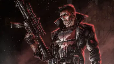 Punisher The Punisher 4K Artwork DeviantArt Superhero Weapon Marvel Comics Обои - Разрешение:3840x2160 - ID:861933 - wallha.com картинки