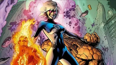 Human Torch Marvel Comics Invisible Woman Mister Fantastic Thing Marvel Comics Обои - Разрешение: 1920x1080 - ID: 1019196 - wallha.com картинки