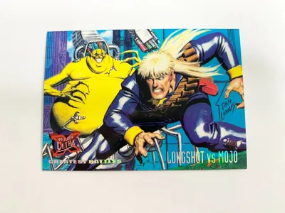 Longshot vs Mojo Greatest Battles 95 Fleer Ultra Marvel Card # 132 | eBay картинки