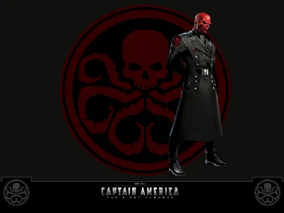 Marvel Red Skull Logo Marvel Красный череп Логотип Красный HD телефон обои картинки