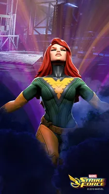 MARVEL Strike Force on Twitter: \"Обои для мобильного телефона Темный Феникс. Установите их на свой телефон. Почти не разорвет планету на части. #DarkPhoenix #JeanGrey #MarvelStrikeForce https://t.co/ccFjm4Yfa5\" / Twitter картинки