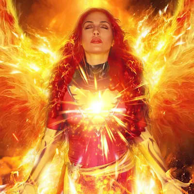 2932x2932 Dark Phoenix Cosplay 4k Ipad Pro Retina Display HD 4k обои, изображения, фон, фото и картинки картинки