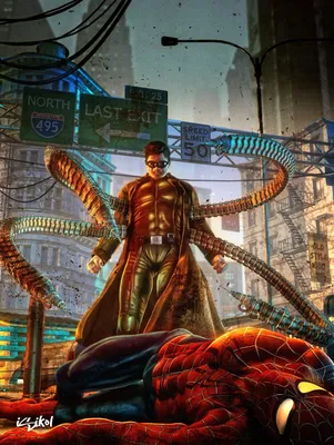 Доктор Осьминог Комиксы Marvel Обои картинки