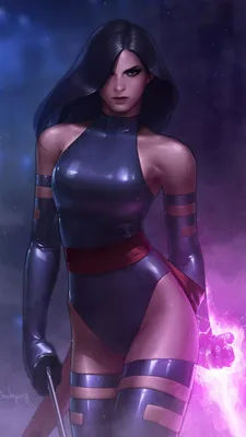 1410733 psylocke, супергерои, произведение искусства, художник, hd, 4k, artstation - Rare Gallery HD Wallpapers картинки