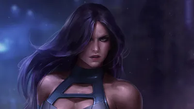 ID обоев: 88743 / psylocke, персонаж, чудо, HD, произведение искусства, цифровое искусство скачать бесплатно картинки