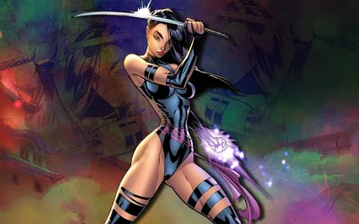 psylocke - Люди Икс Обои (7050892) - Fanpop картинки