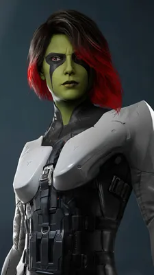 Gamora Marvel's Guardians of The Galaxy Game 4K Ultra HD Мобильные обои картинки