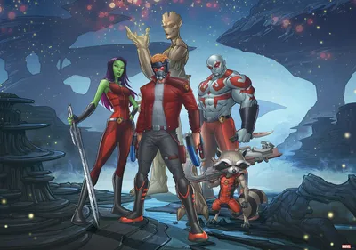 Дракс Разрушитель Гамора Грут Комиксы Marvel Ракетный Енот Звездный Лорд Обои - Разрешение: 2000x1404 - ID: 1264002 - wallha.com картинки