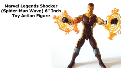 Amazon.de: Обзор: Marvel Legends Shocker (Волна Человека-паука), 6-дюймовая игрушечная фигурка [OV] ansehen | Prime Video картинки