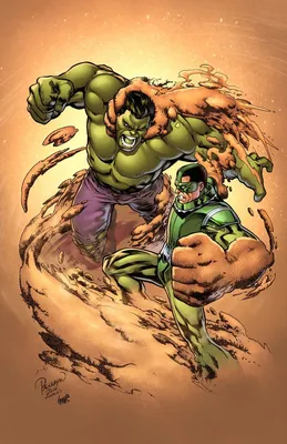 Халк против Песочного человека по Carlo Pagulayan | Комиксы Marvel, Комиксы Marvel, Комиксы картинки