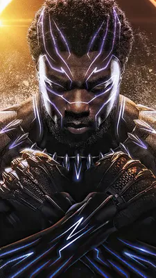 1392970 Черная Пантера, Комиксы Marvel, Супергерой, Чедвик Боузман - Редкая галерея HD обои картинки