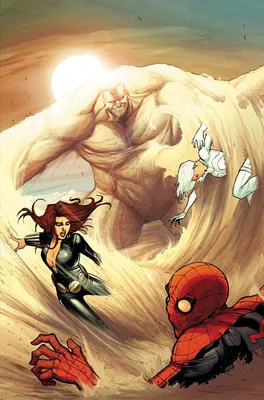 Песочный человек Marvel Comics Обои картинки