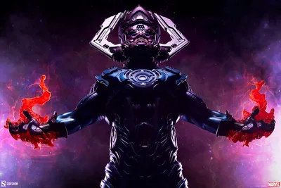 Galactus Hungers With Sideshow Collectibles Новейший макет Marvel картинки