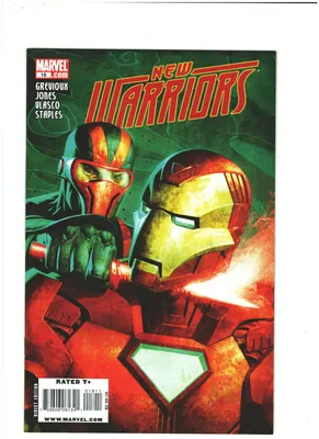 New Warriors #18 NM- 9.2 Marvel Comics 2009 Night Thrasher vs. Iron Man | Комиксы - Modern Age, Marvel, New Warriors, Superhero / HipComic картинки