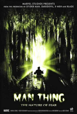 MAN THING - Плакаты фильмов о супергероях картинки