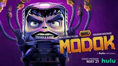 Marvel выпускает первые постеры MODOK картинки