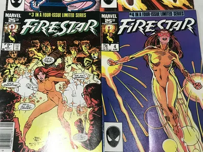 Firestar # 1-4 VF / NM LOT 1986 Комиксы Marvel | Комиксы - Modern Age, Marvel, X-Factor / HipComic картинки