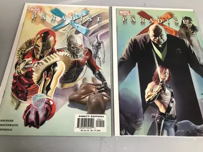 PARADISE X #9,10 (-9.6) Ironman/Deathlock/Kingpin/Marvel Comics | eBay картинки