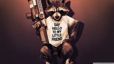 Rocket Raccoon Marvels Guardians of the galaxy Wallpaper 4k Ultra HD ID:8280 картинки