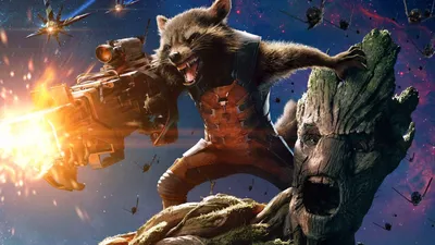 Обои Rocket Raccoon (6) от BiigM картинки