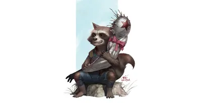 Скачать обои Rocket Raccoon, Marvel Characters, Purple stone background, Avengers character, Guardians of the Galaxy для монитора с разрешением 2880x1800. Высококачественные обои HD картинки картинки