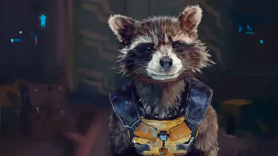 1366x768 Baby Groot And Rocket Raccoon Artwork 1366x768 Разрешение HD 4k Обои, картинки, фоны, фото и картинки картинки