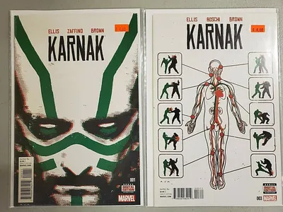 Marvel Comics Karnak Comic Book Lot 1 3 VF/NM Lot of 2 | eBay картинки