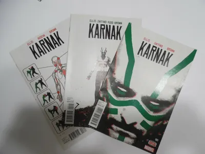 Карнак (Marvel 2015) #1 2 3 Уоррен Эллис пишет о нечеловеческом монахе Филе Коулсоне | eBay картинки