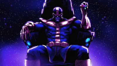 26447 Thanos 4K, Infinity Gauntlet, Marvel Comics - Rare Gallery HD Wallpapers картинки