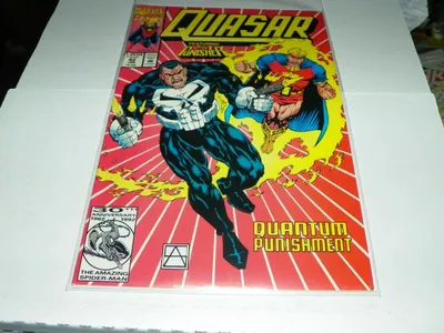 QUASAR 42 FT THE PUNISHER Комиксы Marvel Quantum Punishment | eBay картинки