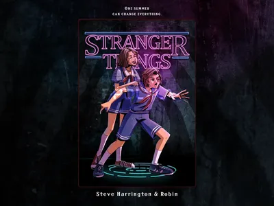 Stranger Things Wallpaper - Steve Harrington's Hair Secrets - Очень странные дела Обои (44498054) - Fanpop картинки