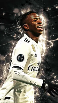 Скачать бесплатно обои ID: 381027 / Sports Vinícius Júnior Phone Wallpaper, Real Madrid C.F. картинки