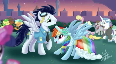 1321628 My Little Pony: Friendship Is Magic HD, Soarin (My Little Pony), Applejack (My Little Pony), Rainbow Dash - Rare Gallery HD Wallpapers картинки