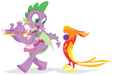 1303260 My Little Pony: Friendship Is Magic HD, Phoenix, Peewee (My Little Pony), Spike (My Little Pony), Dragon - Rare Gallery HD Wallpapers картинки