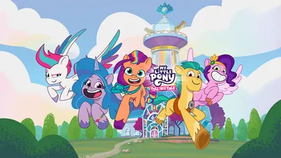 1309618 My Little Pony 4K, Hitch Trailblazer, Sunny Starscout, Logo, Fluttershy (My Little Pony), Rarity (My Little Pony), Twilight Sparkle, Izzy Moonbow, Pipp Petals, Zipp Storm, Pinkie Pie, Rainbow Dash - Rare картинки