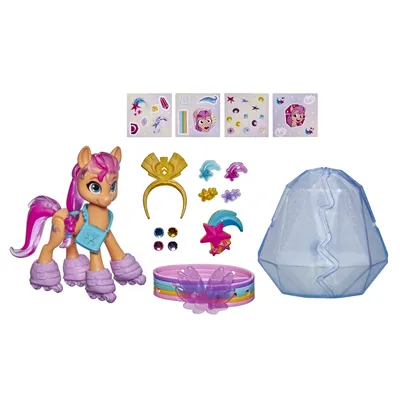 My Little Pony: Новое поколение, Movie Crystal Adventure Sunny, Starscout — Walmart.com картинки